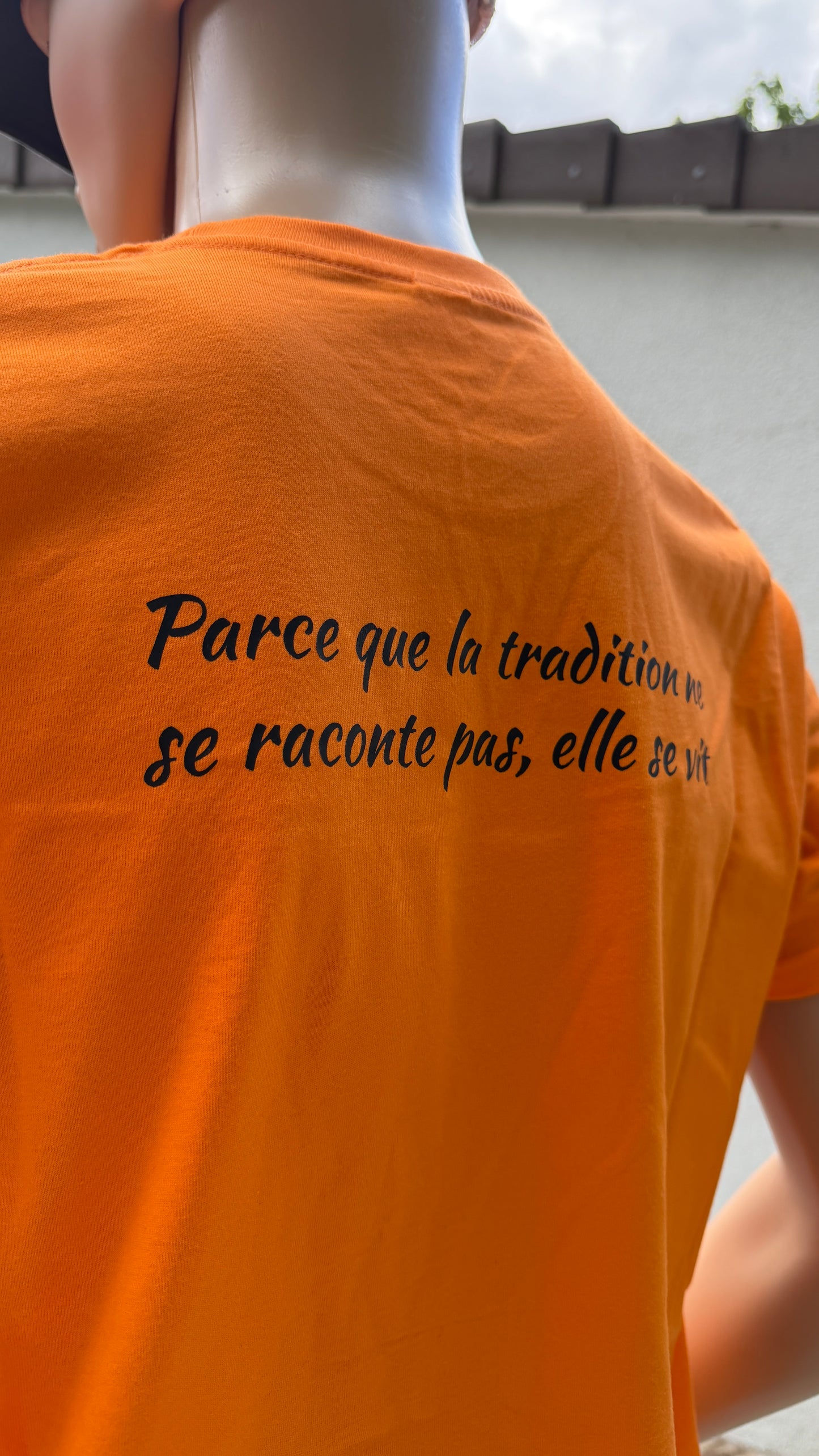 T-shirt Premium Orange Setter Tradition