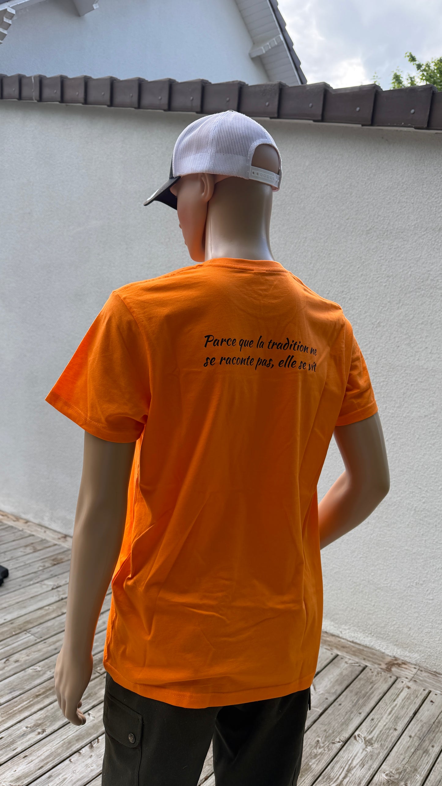 T-shirt Premium Orange Setter Tradition