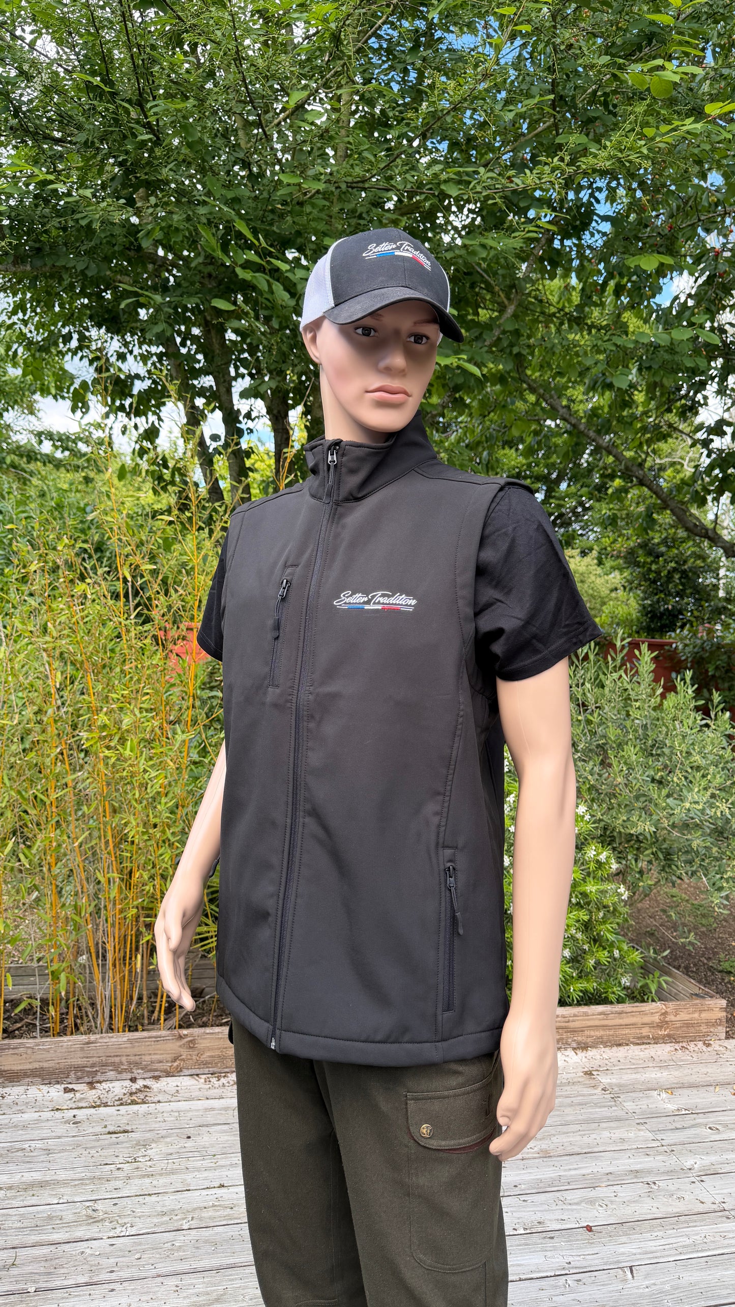 Veste Sans Manches Noire SoftShell