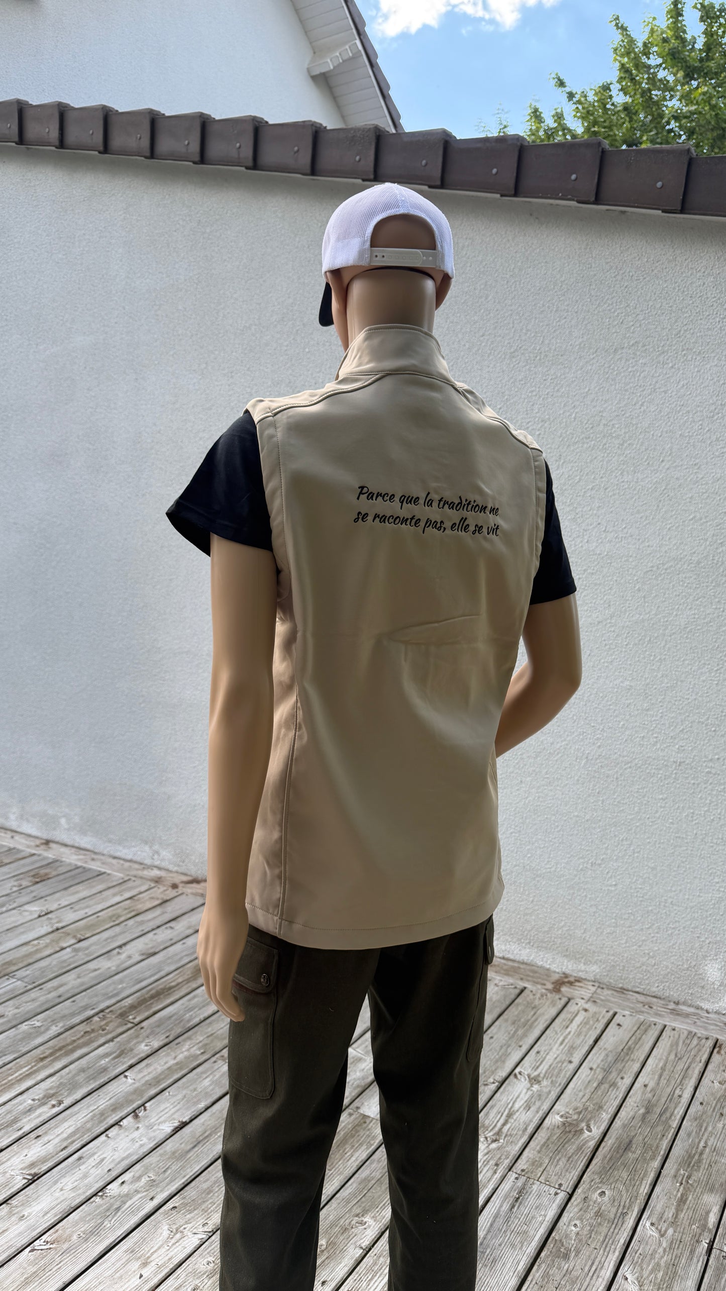 Veste Sans Manches Sable SoftShell