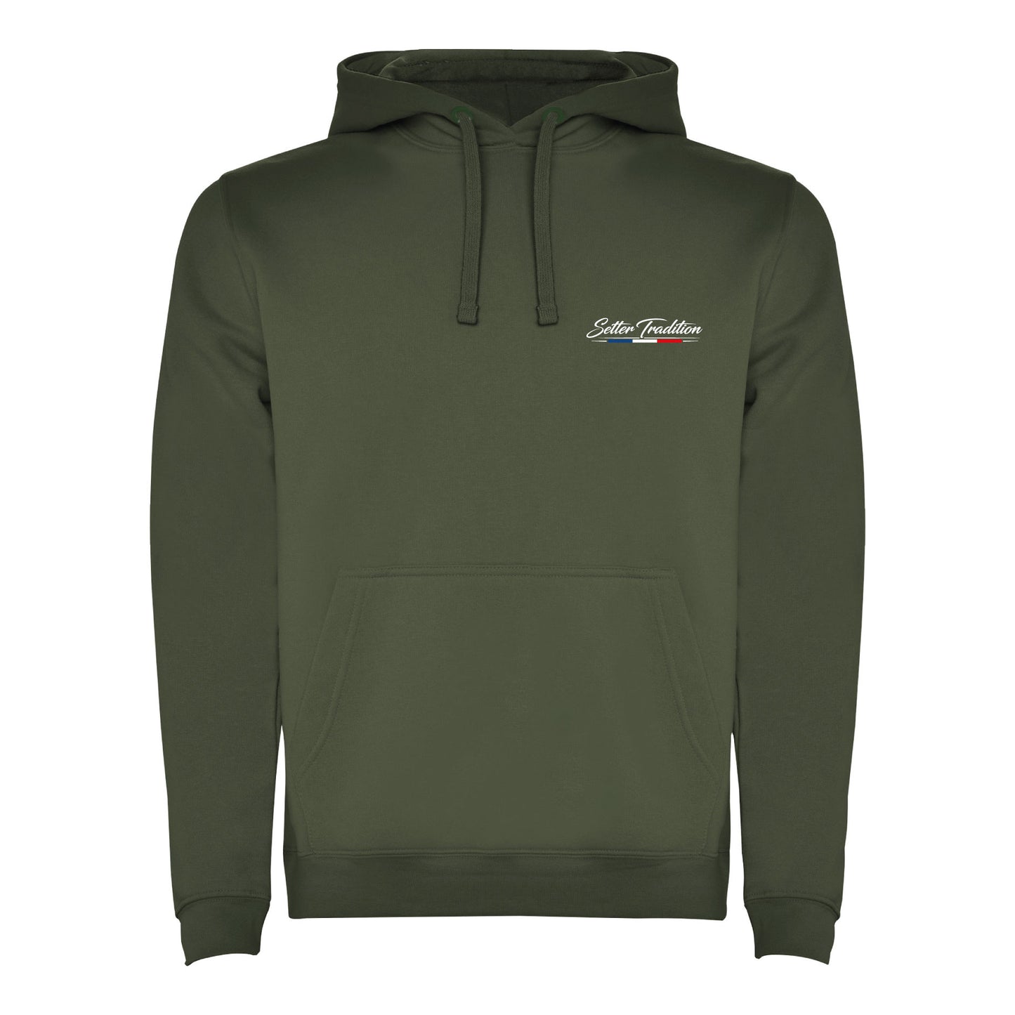 Sweat Capuche Kaki Setter Tradition