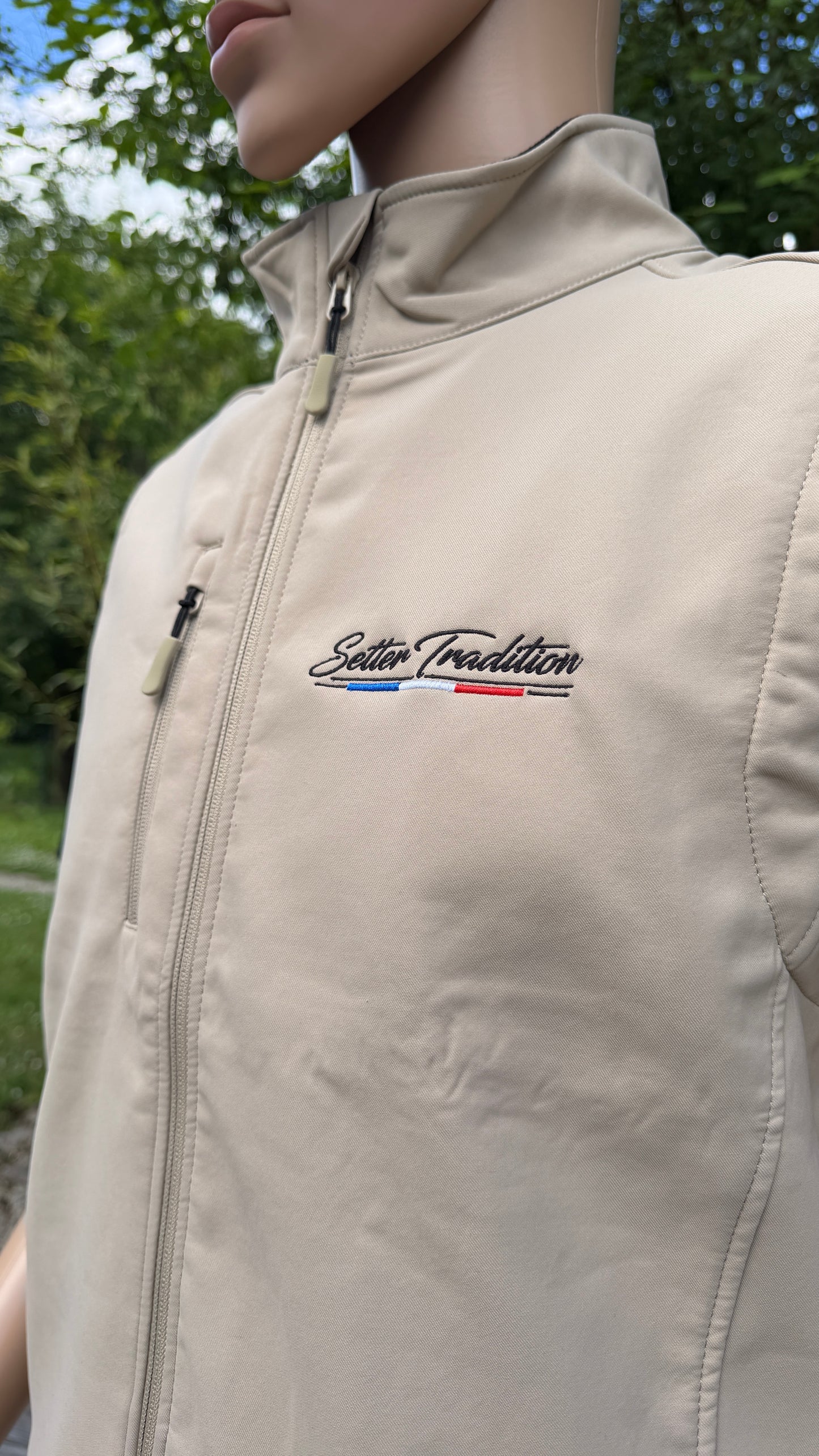 Veste Sans Manches Sable SoftShell