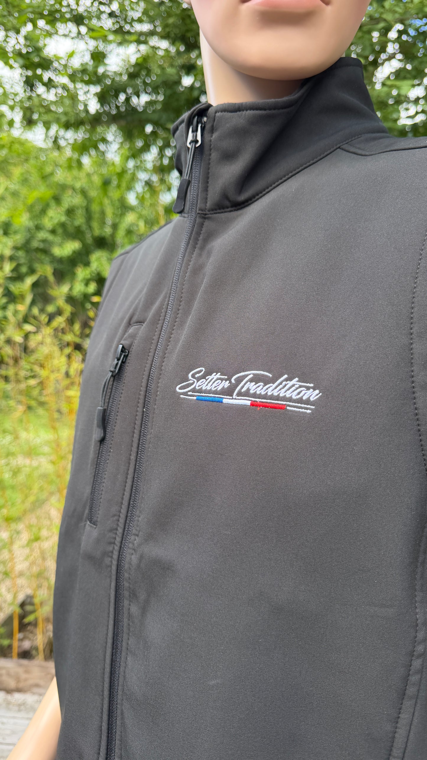 Veste Sans Manches Noire SoftShell